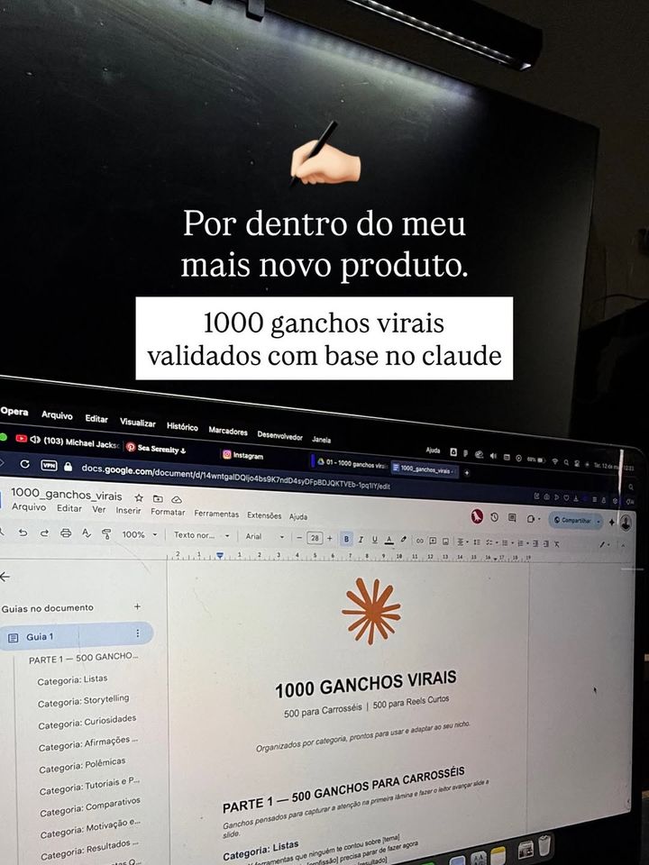 Por dentro do 1000 Ganchos Virais